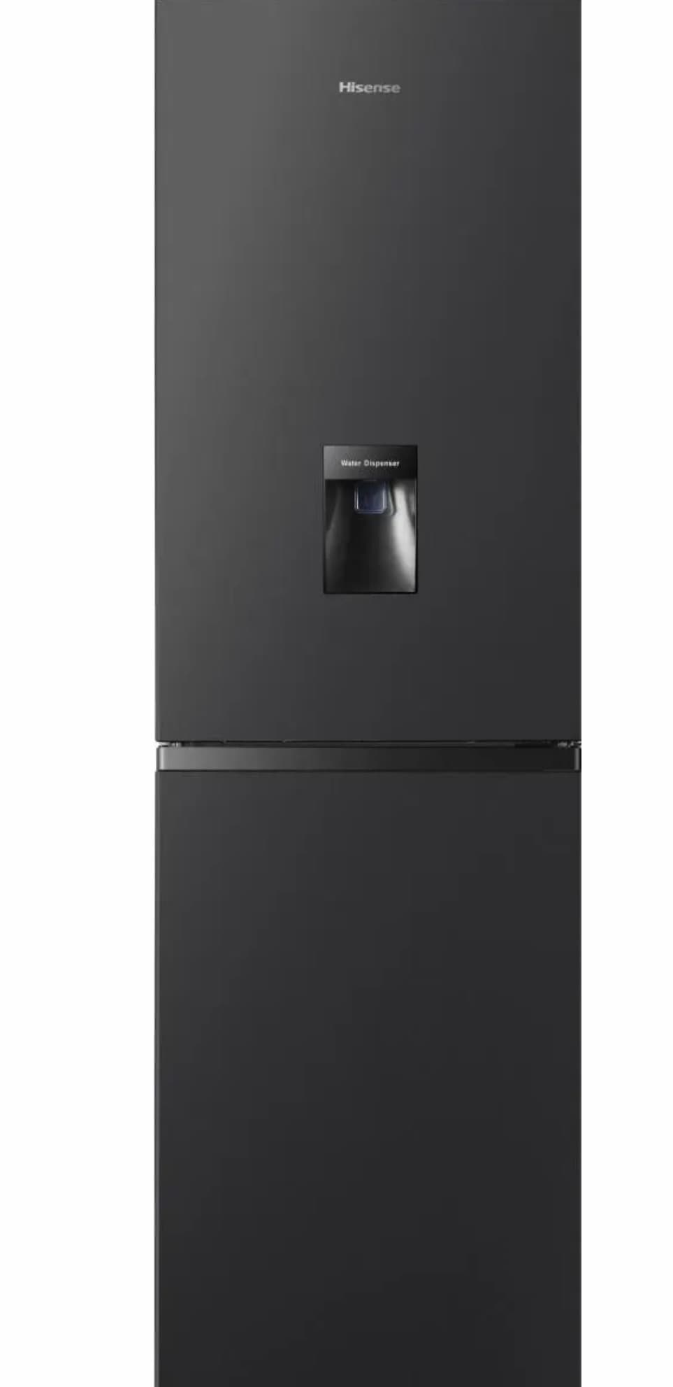 HISENSE Freestanding fridge/freezer, Black, 256 L RB327N4WBE